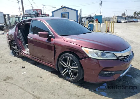 2016 Honda Accord Sport z USA, uszkodzony, nr VIN 1HGCR2F50GA230709